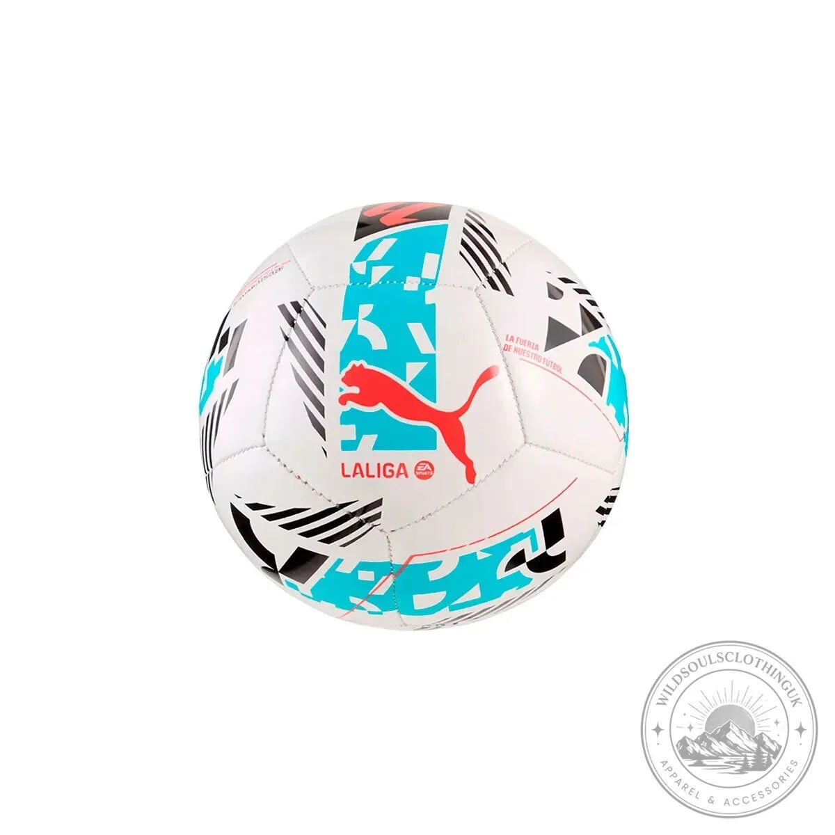 Puma Orbita LaLiga 1 Mini Football Soccer Ball White Blue Red 8 Puma Orbita LaLiga 1 Mini Football Soccer Ball White Blue Red