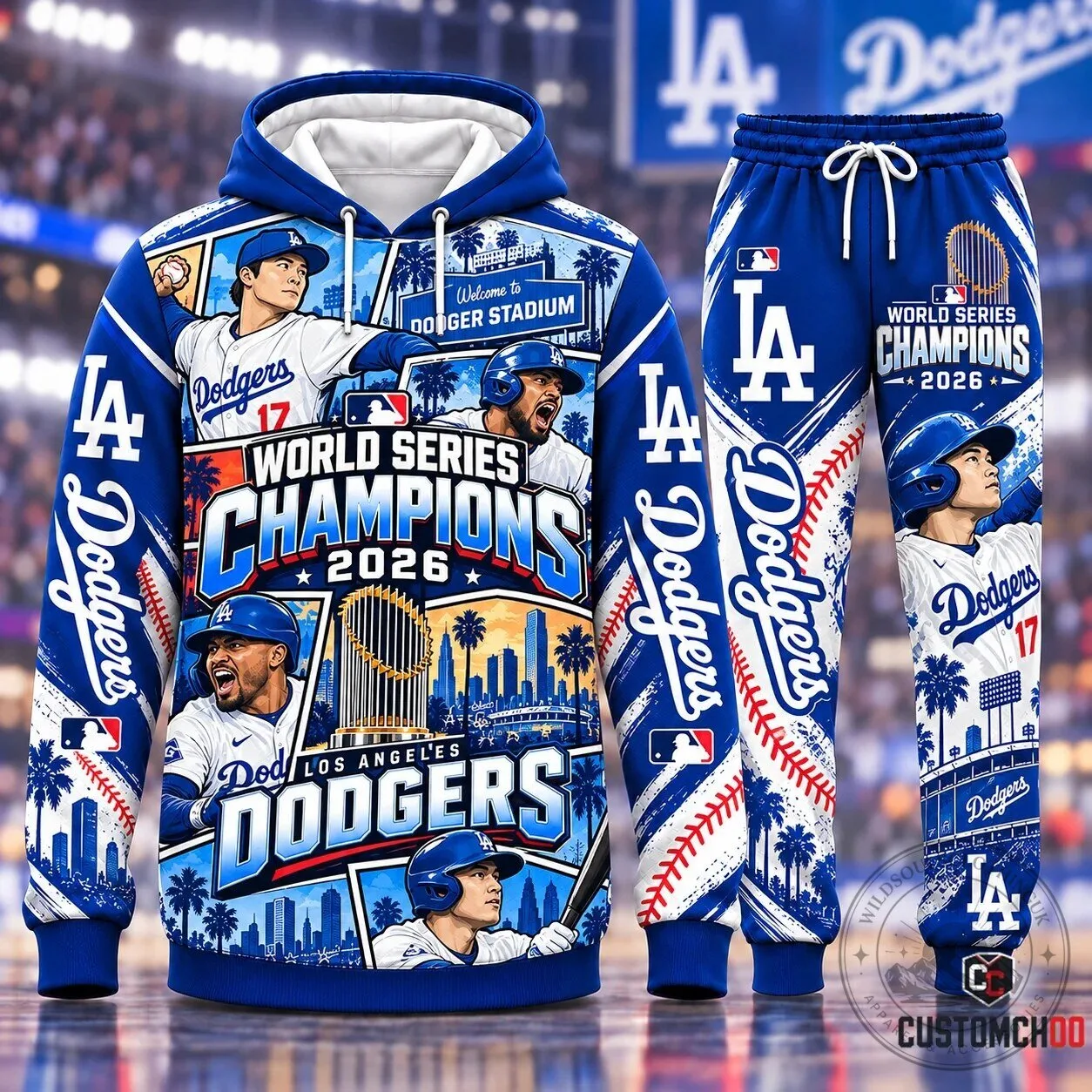 Los Angeles Dodgers World Series Champions 2026 Baseball Hoodie 13 Los Angeles Dodgers World Series Champions 2026 Baseball Hoodie