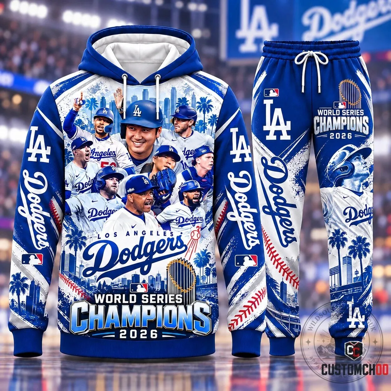 Los Angeles Dodgers World Series Champions 2026 Baseball Hoodie 15 Los Angeles Dodgers World Series Champions 2026 Baseball Hoodie