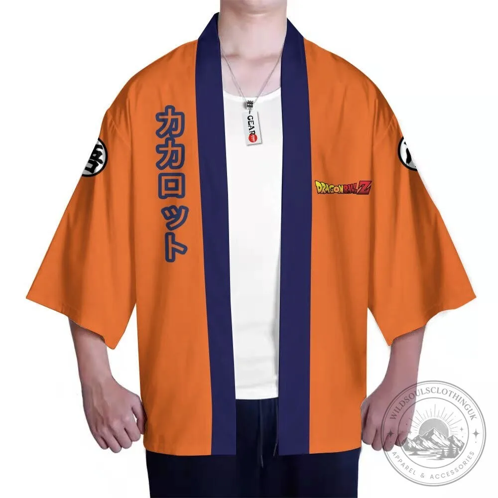 Dragon Ball Super Goku Super Saiyan Blue Kimono Cardigan 7 Dragon Ball Super Goku Super Saiyan Blue Kimono Cardigan
