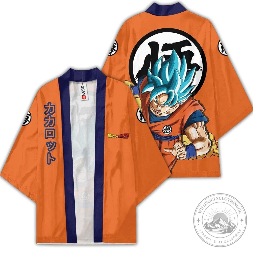 Dragon Ball Super Goku Super Saiyan Blue Kimono Cardigan 8 Dragon Ball Super Goku Super Saiyan Blue Kimono Cardigan