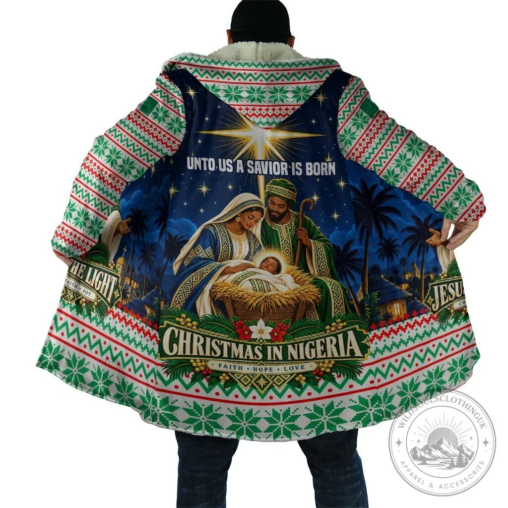 Christmas in Nigeria Nativity Scene Jesus Savior is Born Cloak 9 Christmas in Nigeria Nativity Scene Jesus Savior is Born Cloak