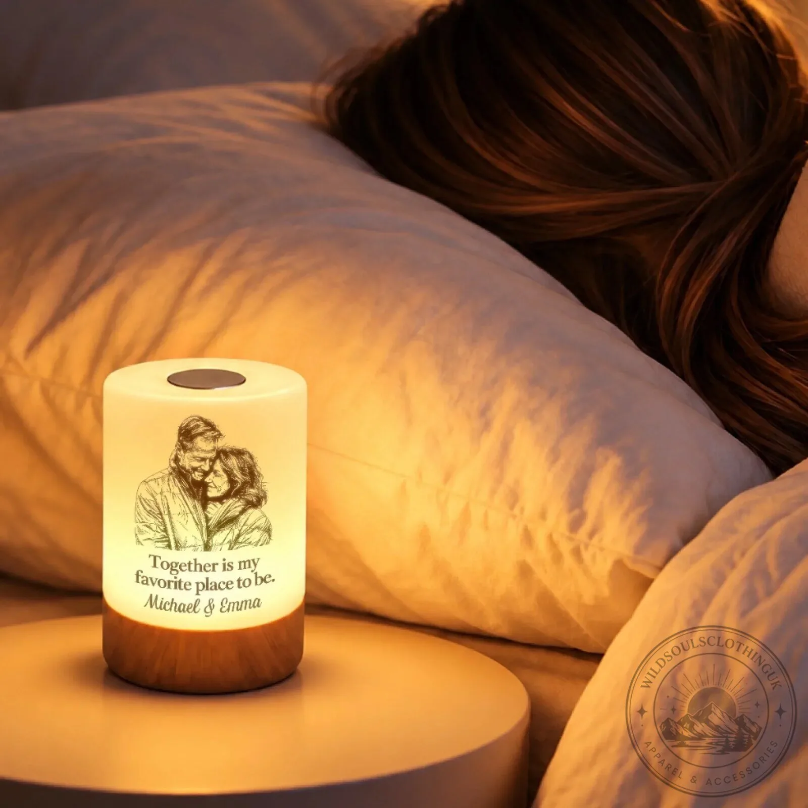 Personalized Custom Photo Together Is My Favorite Place To Be Dimmable Touch Lamp 8 Personalized Custom Photo Together Is My Favorite Place To Be Dimmable Touch Lamp