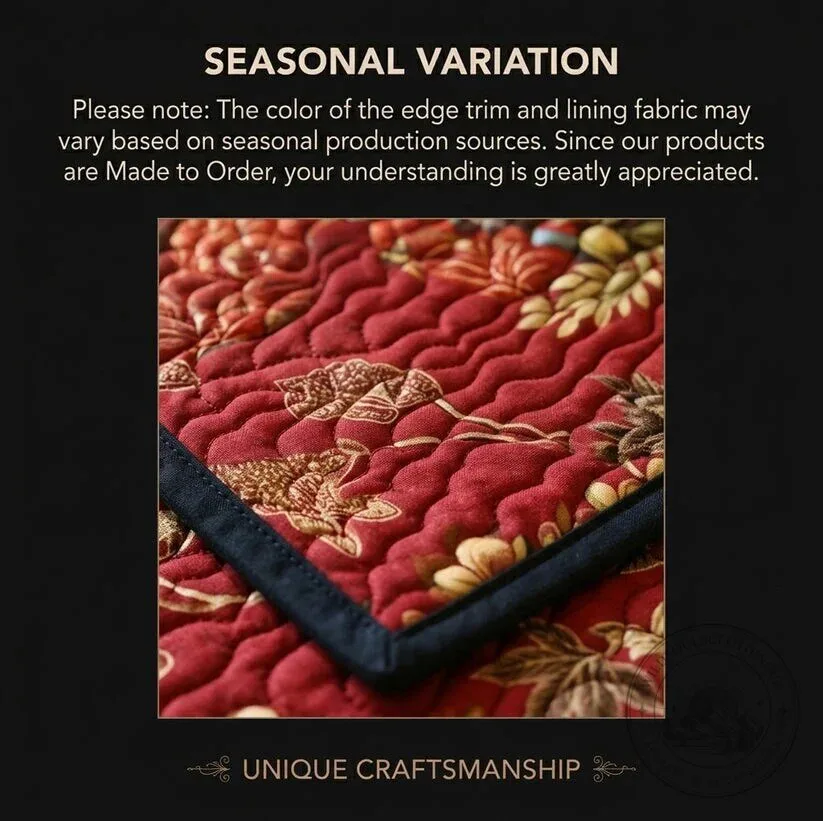 Four Seasons Forest Wildlife Patchwork Quilted Bedding Set 11 Four Seasons Forest Wildlife Patchwork Quilted Bedding Set