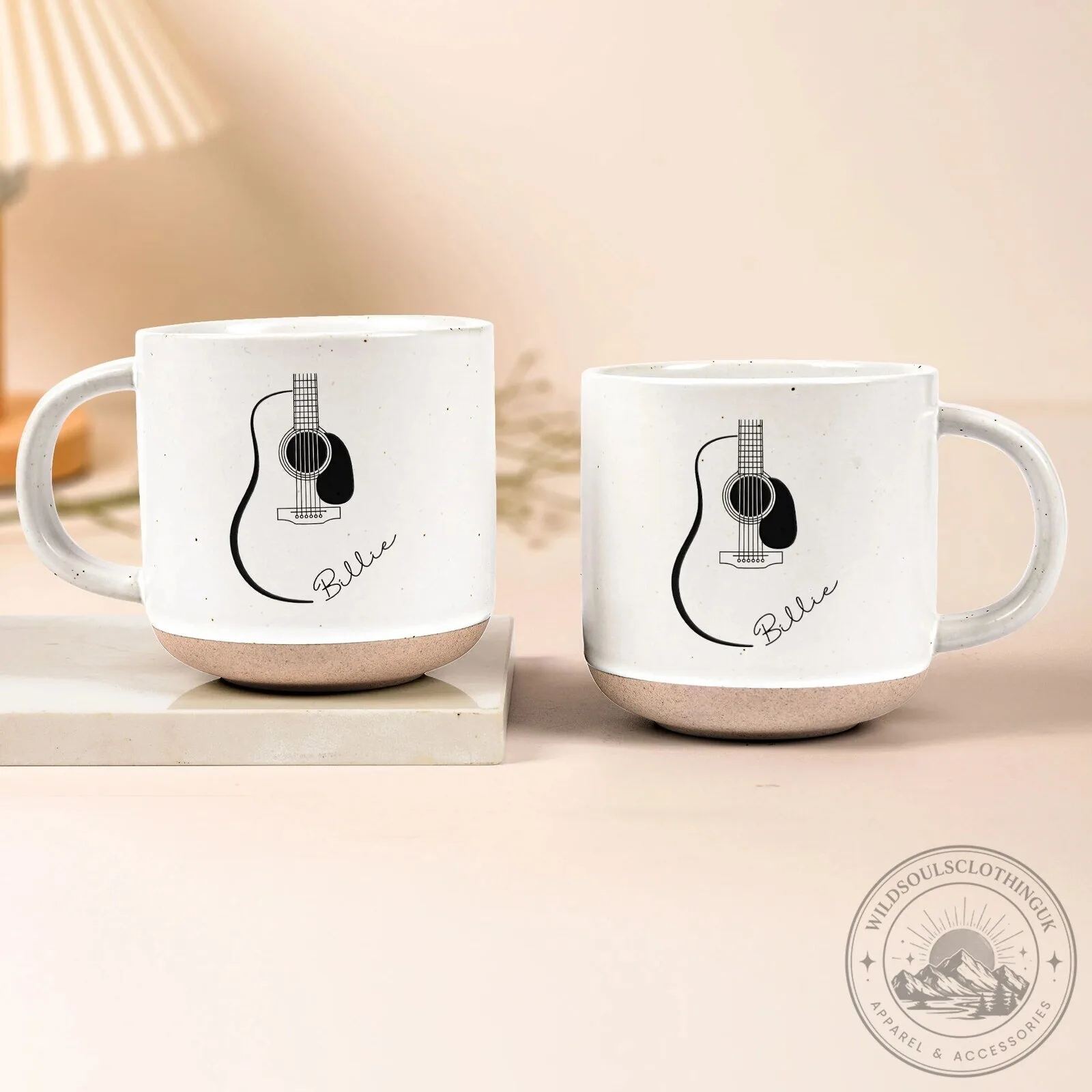 Personalized Acoustic Guitar Line Art Coffee Mug for Musician Gift Idea 13 Personalized Acoustic Guitar Line Art Coffee Mug for Musician Gift Idea
