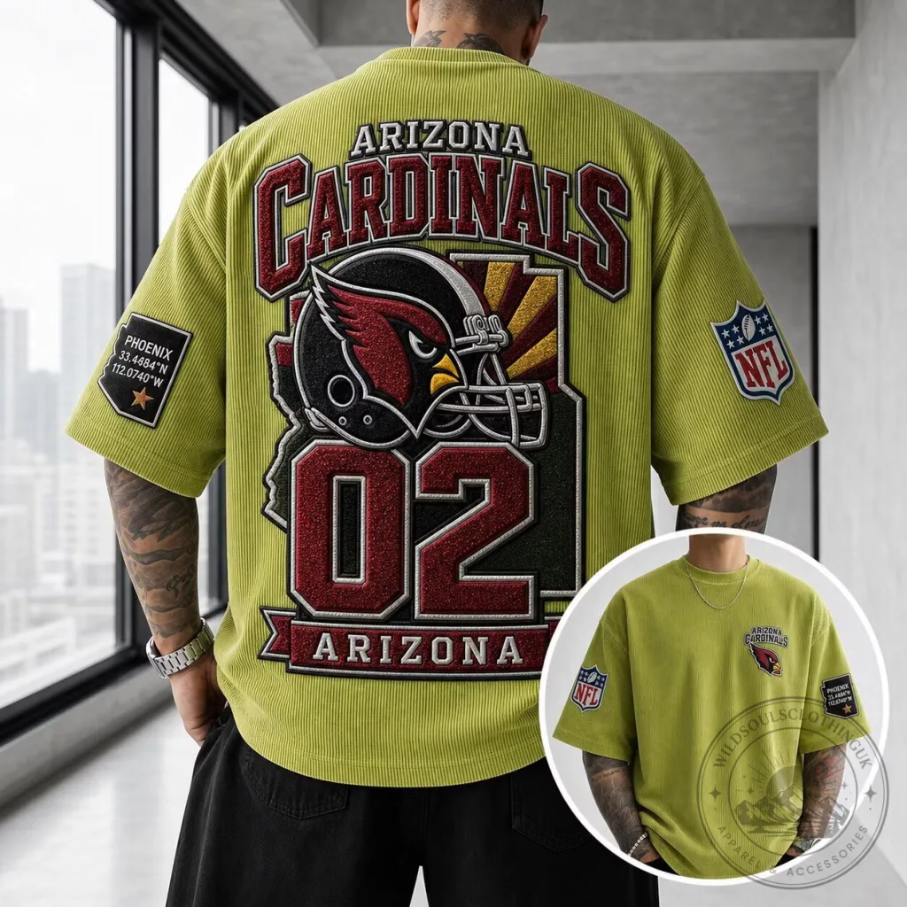 Arizona Cardinals NFL Football Team Helmet Logo Green Short Sleeve T-Shirt Arizona Cardinals NFL Football Team Helmet Logo Green Short Sleeve T-Shirt