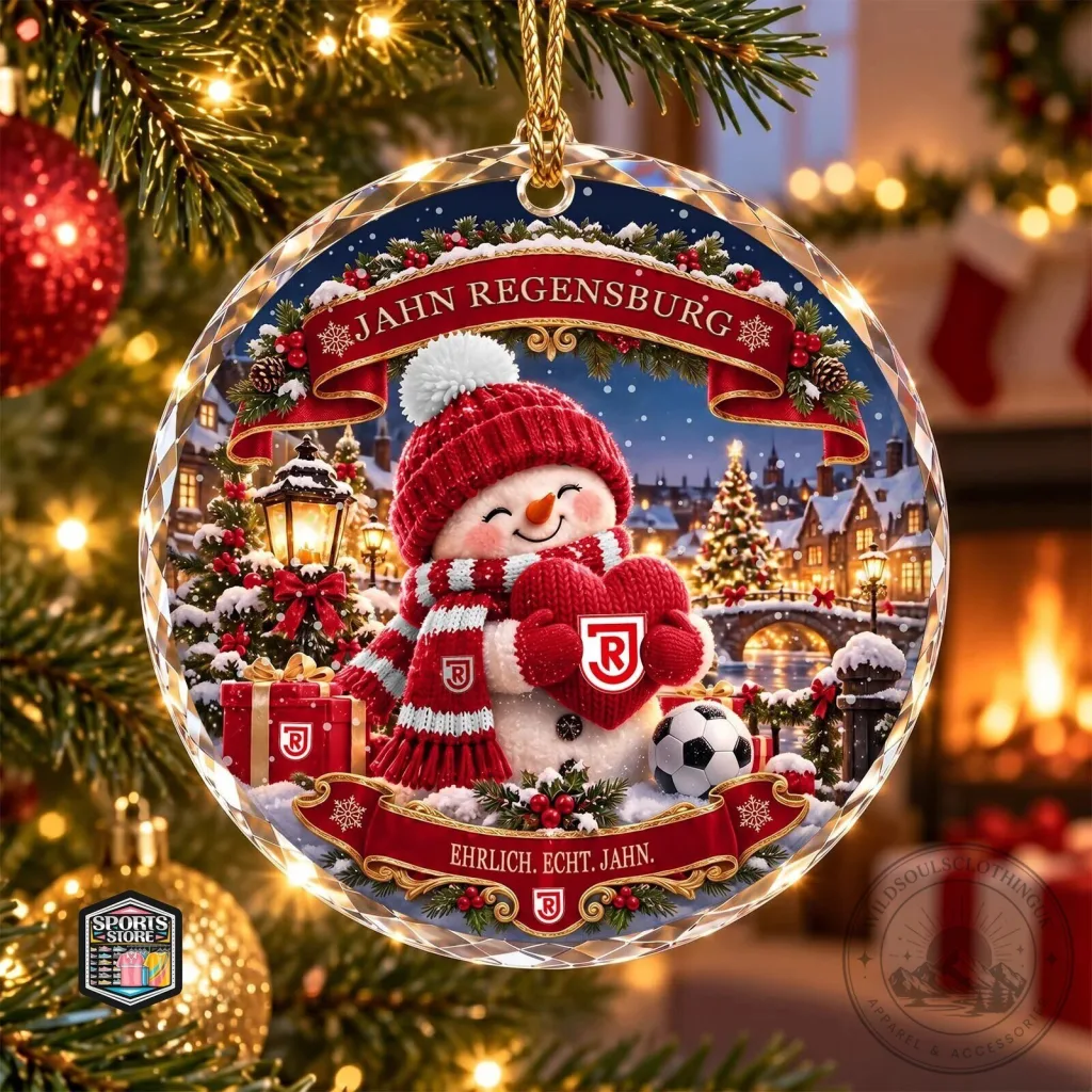 Jahn Regensburg Christmas Snowman Holiday Ornament Jahn Regensburg Christmas Snowman Holiday Ornament
