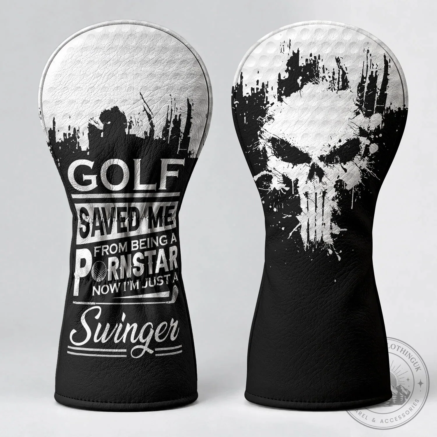 Golf Saved Me From Being A Pornstar Now I'm Just A Swinger Skull Golf Club Headcover 10 Golf Saved Me From Being A Pornstar Now I