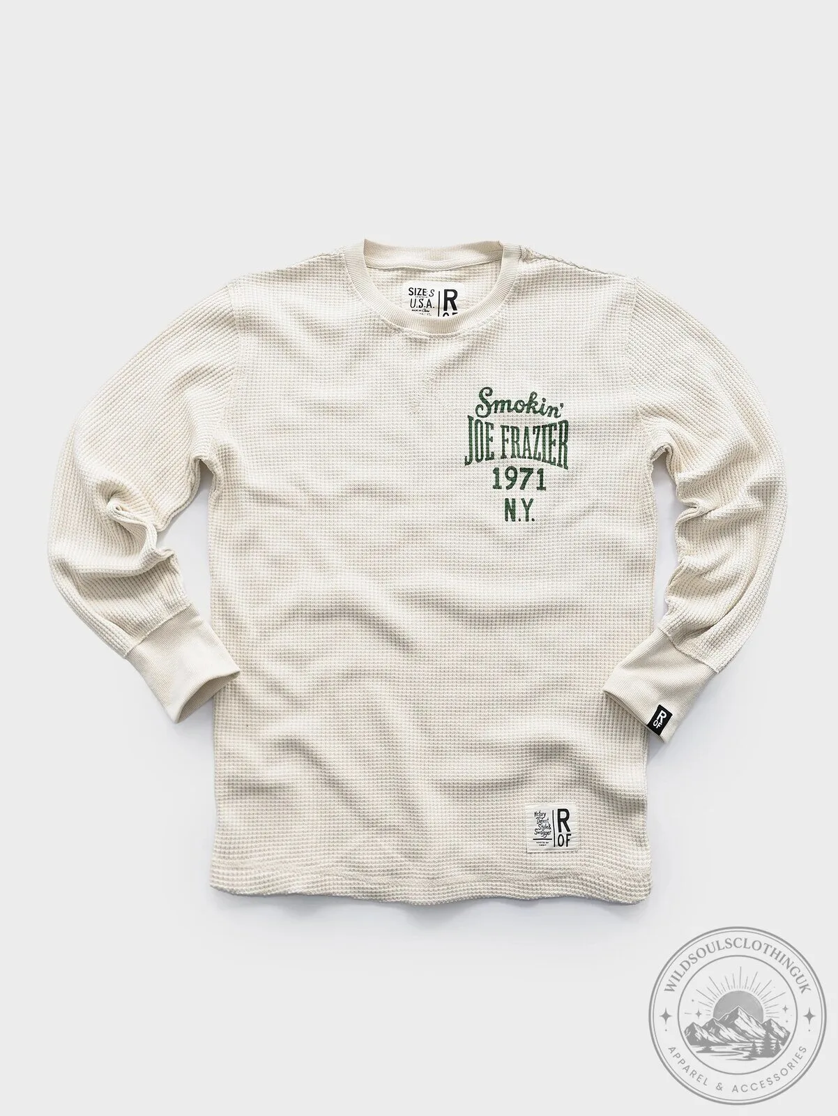 Joe Frazier Smokin' Joe 1971 New York City Boxing Legend Long-Sleeve Thermal Shirt 11 Joe Frazier Smokin
