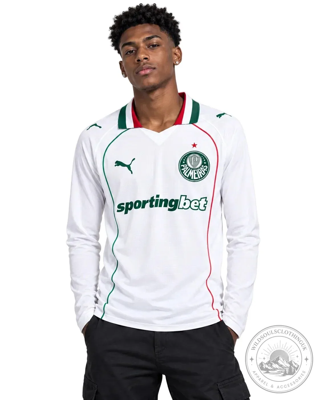 Palmeiras Away Long Sleeve Soccer Jersey 2026-2027