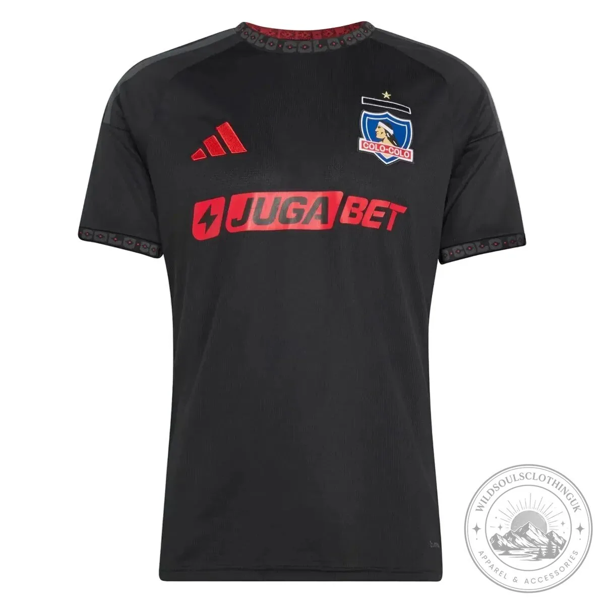 Colo-Colo Away Football Jersey 2026-2027 Season Black Adidas Fan Apparel 7 Colo-Colo Away Football Jersey 2026-2027 Season Black Adidas Fan Apparel