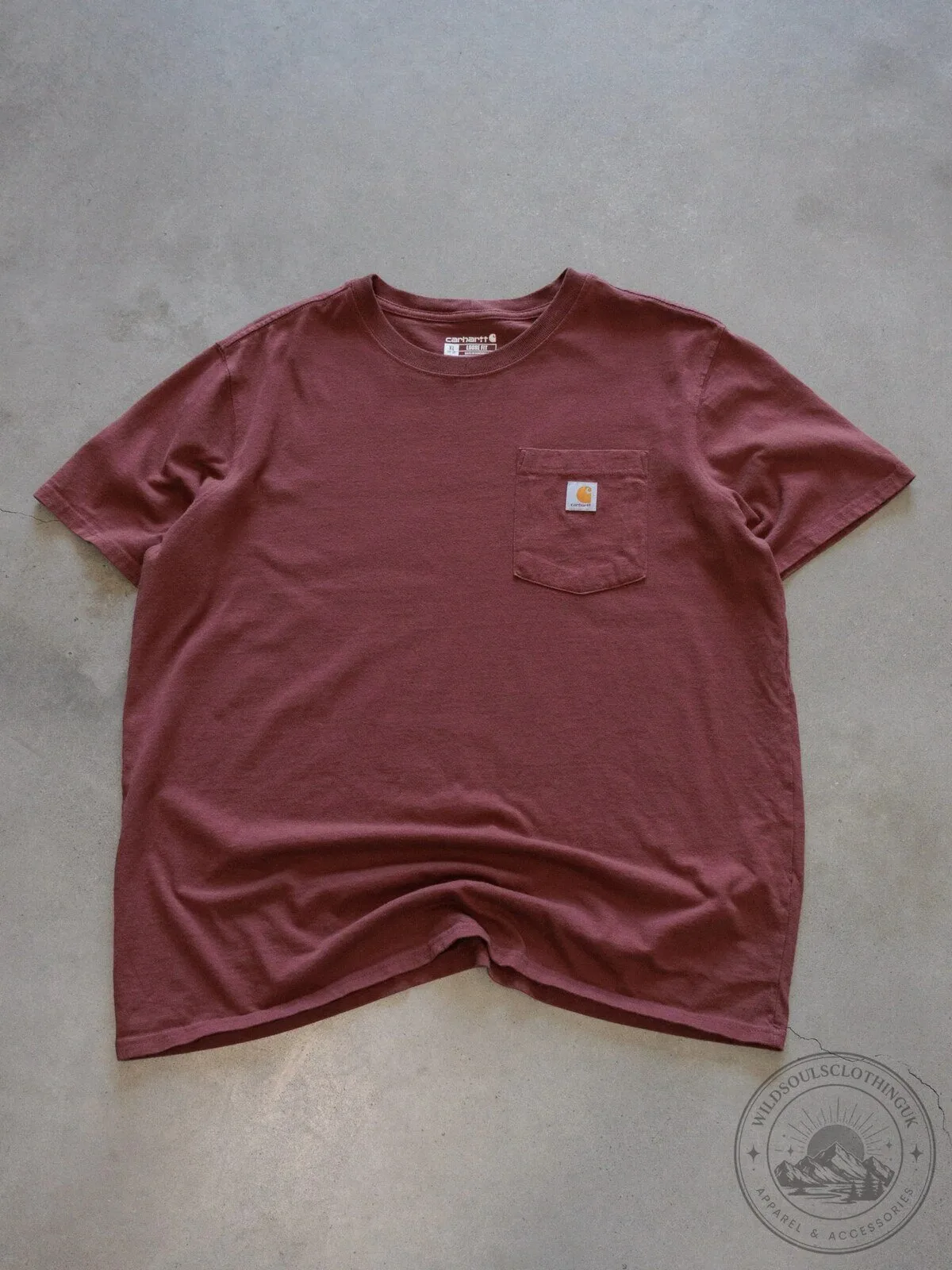 Carhartt Women's Loose Fit Heavyweight Short-Sleeve Pocket T-Shirt