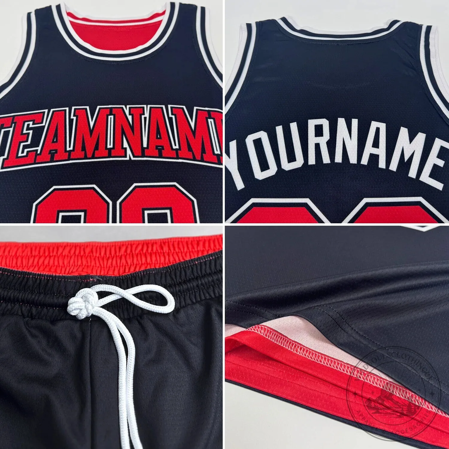 Custom Red White Fade Fashion Reversible Double Sided Sublimation Basketball Jersey 11 Custom Red White Fade Fashion Reversible Double Sided Sublimation Basketball Jersey