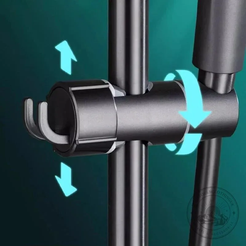 Adjustable Shower Head Holder Wall Mount Bracket 14 Adjustable Shower Head Holder Wall Mount Bracket